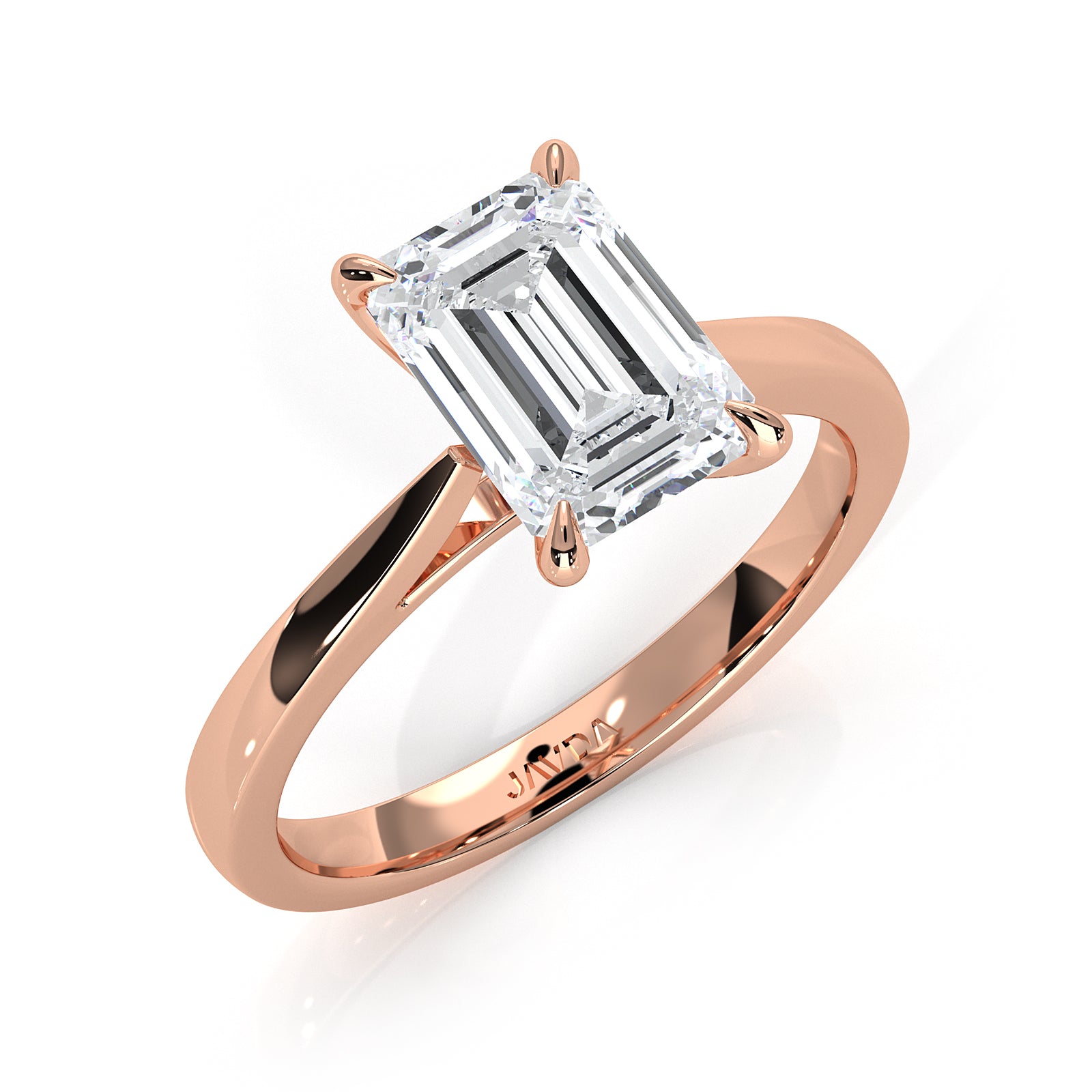 4.5g Princess Prong Setting Lab Grown Diamond Engagement Solitaire Ring IGI Certified 1.00 Ctw.